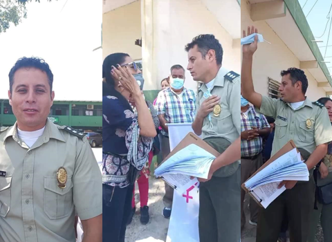 They opened another internal process to Captain Lara and denounces that they want to remove him from the Police