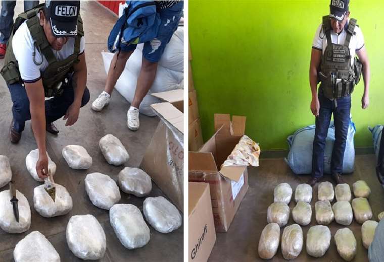 They seize more than 197 kilos of drugs in operations carried out in three days