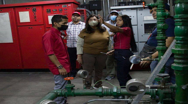 Supervisan trabajos de recuperación en la estación Nuevo Circo