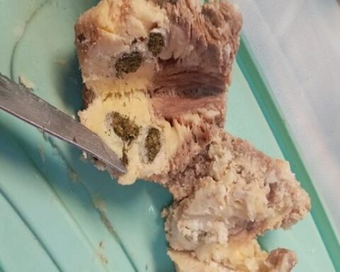 Cárcel de Rivera droga carne