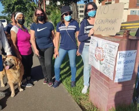 Those affected in Puerto Ordaz demand that Bauxilum stop aluminum oxide emissions