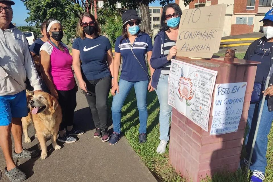 Those affected in Puerto Ordaz demand that Bauxilum stop aluminum oxide emissions