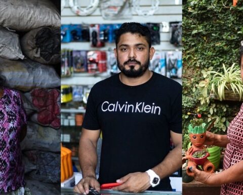 Three small entrepreneurs "succeed" in the midst of economic disaster