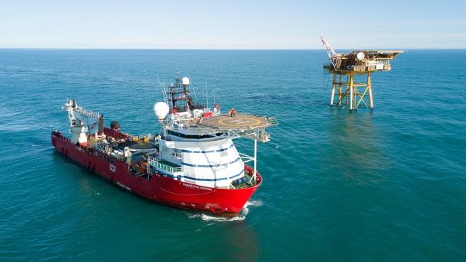 Total Energies started the Fénix Project to produce natural gas in the Austral Sea