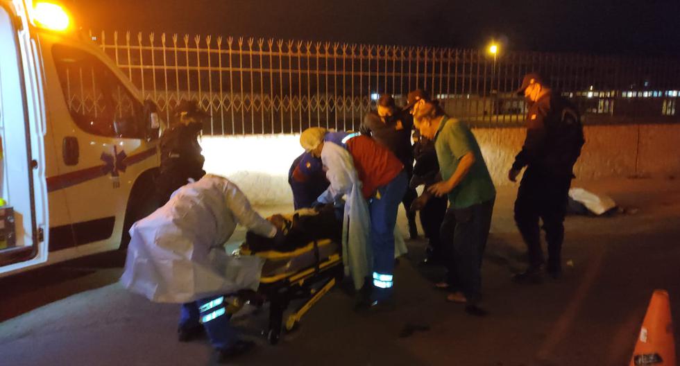 Tragedy in Tacna: Mother and daughter are run over when they left the parish