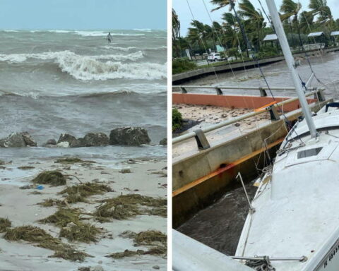 Balseros cubanos, Huracán Ian