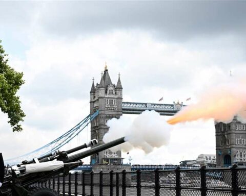United Kingdom, the day after the death of Queen Elizabeth II