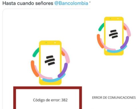 Bancolombia error 382