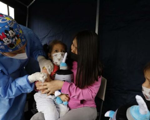 Vaccination organized to exceed 42% of immunized children in Junín