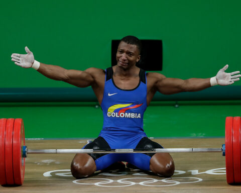 [Video] The emotional tribute of the Olympic Games for weightlifter Óscar Figueroa