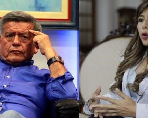 Who leaked the audio where César Acuña asks Lady Camones to speed up a project?