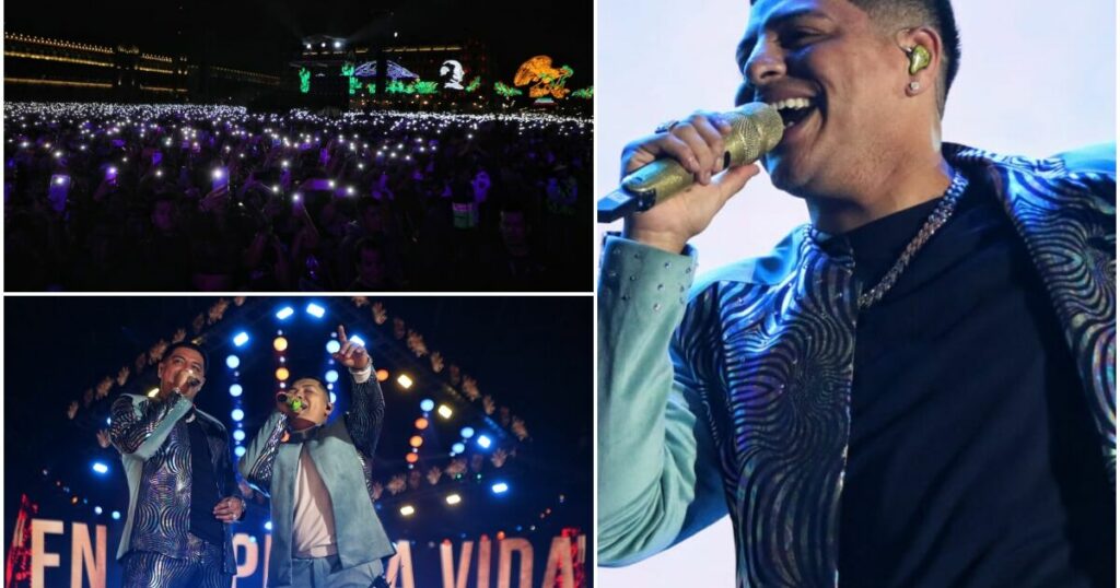 With a full square, Grupo Firme puts thousands to sing in the Zócalo of CDMX