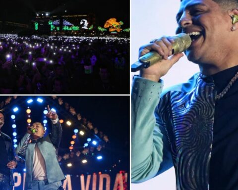 With a full square, Grupo Firme puts thousands to sing in the Zócalo of CDMX