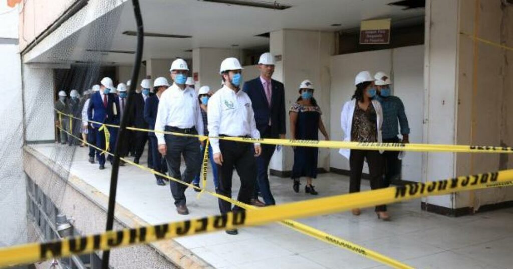 Zaragoza Hospital of the IMSS, without money for reconstruction 5 years after the earthquake