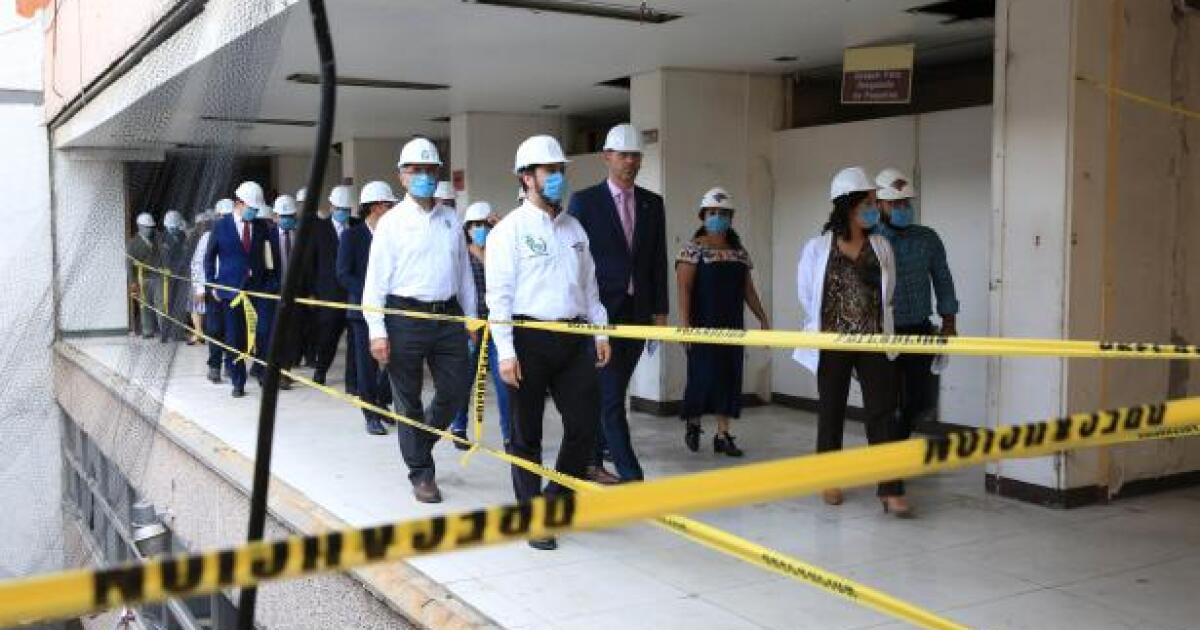 Zaragoza Hospital of the IMSS, without money for reconstruction 5 years after the earthquake