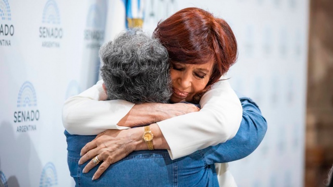 "I am alive for God and the Virgin"Cristina Fernandez said.