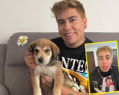 A famous Colombian influencer his dog saved his life, he said that he ended up hospitalized in a psychiatric clinic