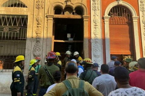 Derrumbe en La Habana Vieja, Niña