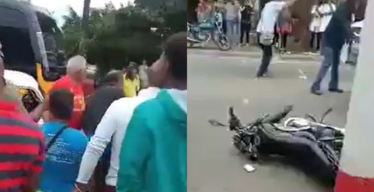 accidente, La Habana