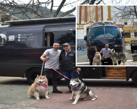 Alejandro, the paisa who sold everything to build a mobile home, his dream is to travel the world