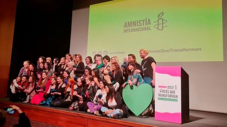 Amnesty recognized 28 women committed to the gender agenda and abortion