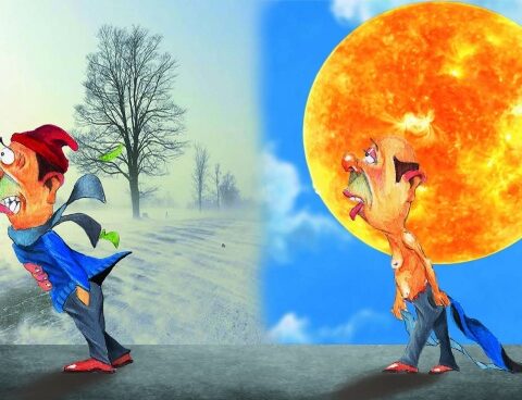 An unusual spring: why it is so cold in the morning and so hot in the afternoon