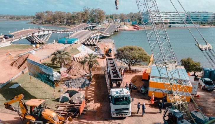 Barra de Maldonado Bridge on the brink of collapse?  Antía's adviser was the Minister of the MTOP when it was built