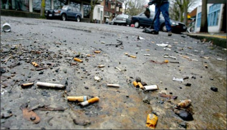 Bill to penalize those who do not throw cigarette butts in specific places