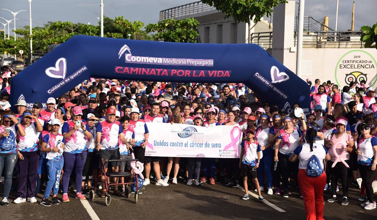 Breast cancer: Barranquilla gets ready for 'The Walk for Life'