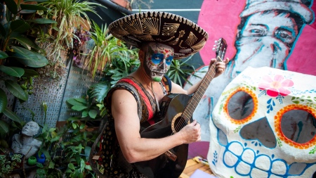 Buenos Aires celebrated the Day of the Dead with Andean and Mexican traditions