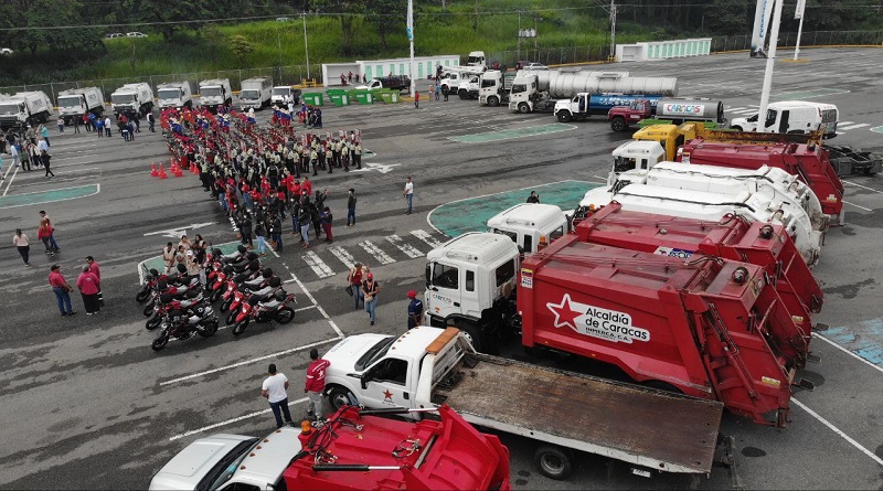 Alcaldía de Caracas se prepara para atender recolección de desechos sólidos en temporada navideña