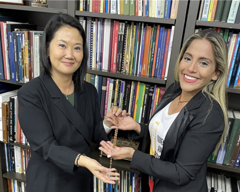 Carolina Ribera meets with Keiko Fujimori, politicians and human rights activists during her visit to Lima