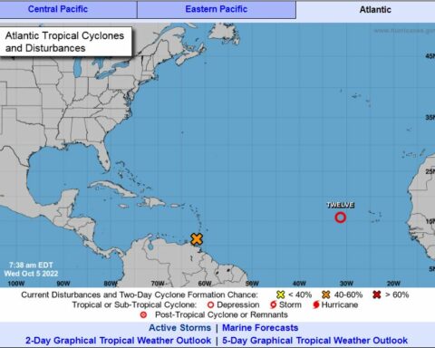 Parte del Caribe deben monitorear un área de baja presión