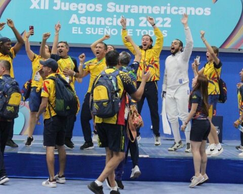 Colombia exceeded 150 medals at the 2022 South American Games