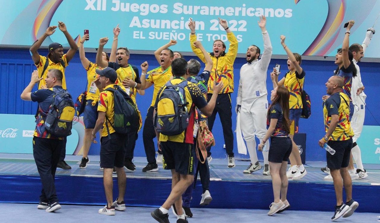 Colombia exceeded 150 medals at the 2022 South American Games