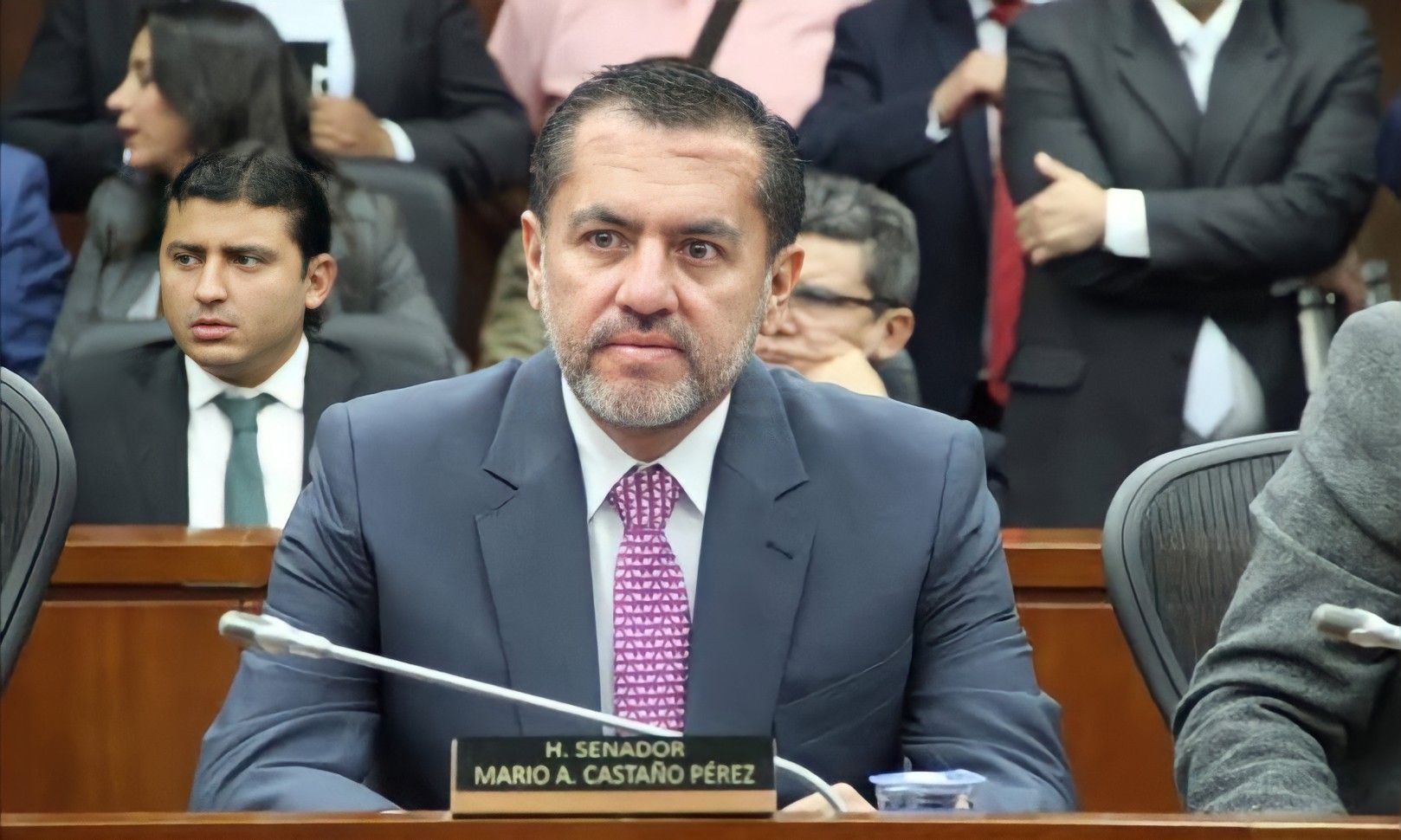 Congress decreed the 'empty chair' for the case of Senator Mario Castaño