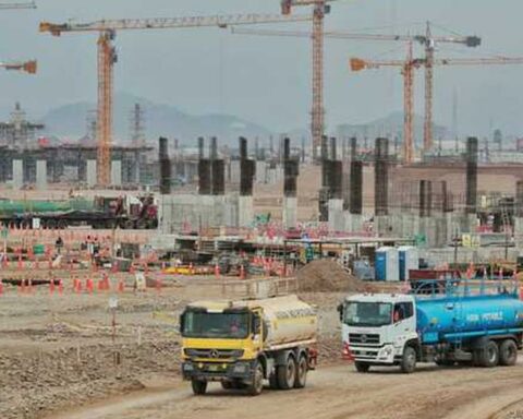 Construction of the new passenger terminal at Jorge Chávez airport is 20% complete