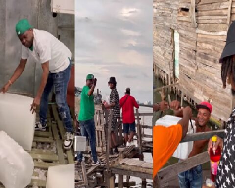 Controversy over champetero who gave ice to low-income households to promote his new song