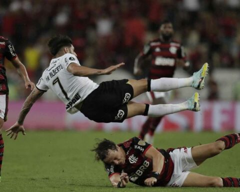 Corinthians - Flamengo, the first round of the Copa do Brasil final