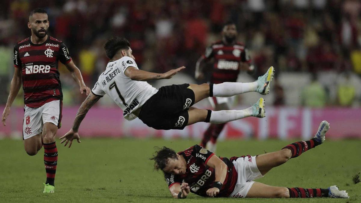 Corinthians - Flamengo, the first round of the Copa do Brasil final