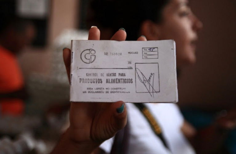 Cuba: a dwindling notebook to distribute hunger