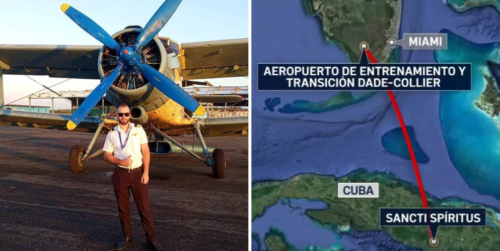 Piloto cubano Rubén Martínez Machado