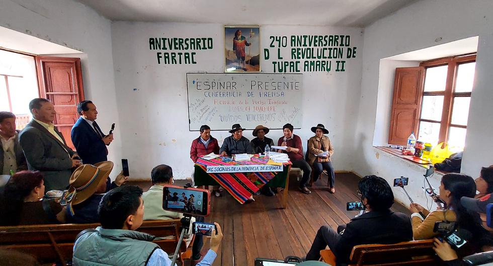 Cusco: indefinite strike called in Espinar against Antapaccay mining company