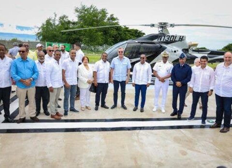 DA inaugura helipuerto de Barahona