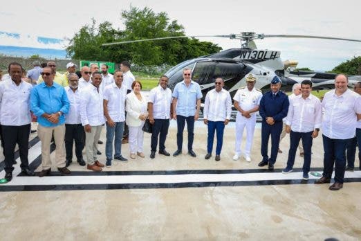 DA inaugura helipuerto de Barahona