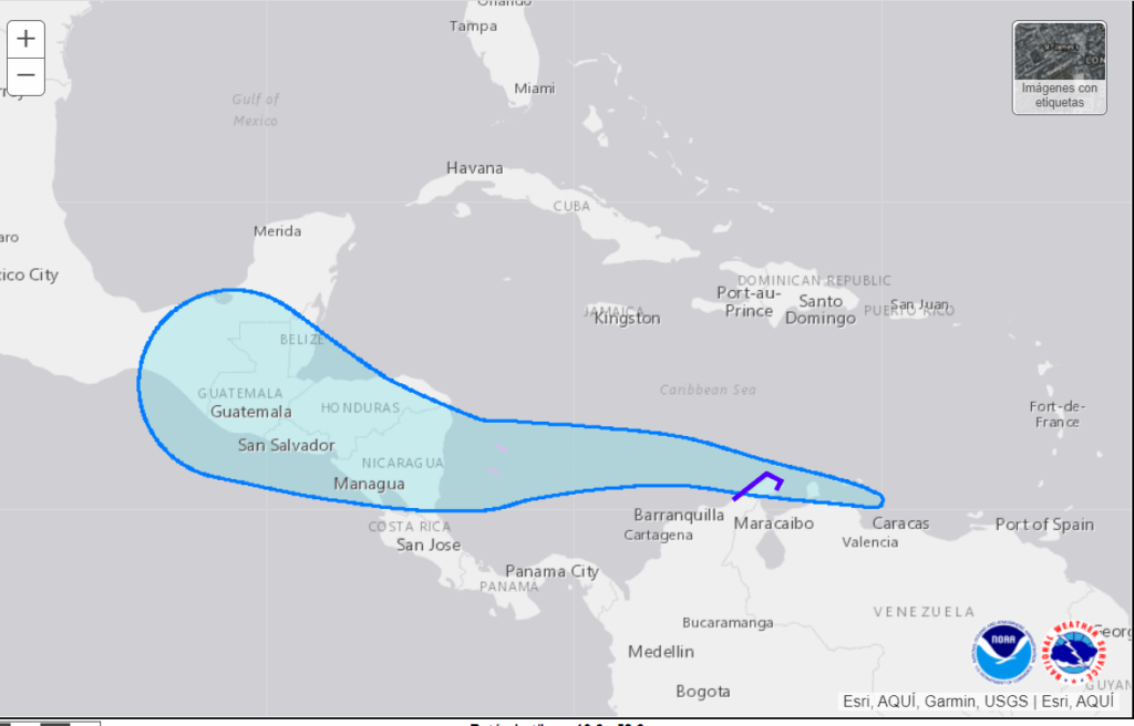 Depression could become tropical storm "Julia" heading to Nicaragua today