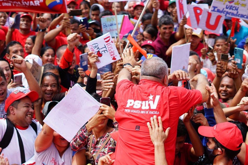 Diosdado Cabello seeks to encourage and reunify PSUV militancy in Barinas