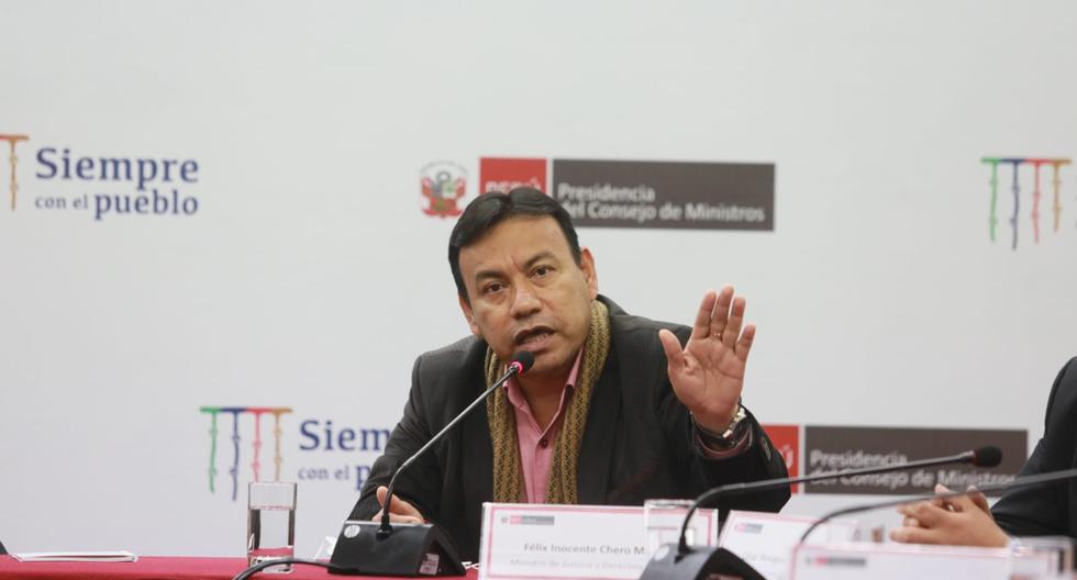 Félix Chero on Daniel Soria: Resolution for his restitution is in the hands of Pedro Castillo