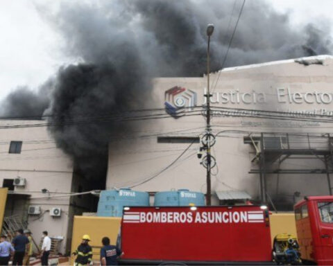 Fire at the TSJE: Prosecutor's Office does not know if it will be able to recover the closed circuit