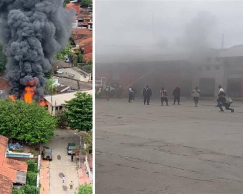 Fires in the Bimodal and in the Eighth Division mobilized the firefighters and scared the neighbors